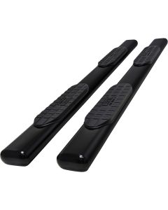 Westin 19-21 Chevrolet Silverado Crew Cab PRO TRAXX 6 Oval Nerf Step Bars - Black - 21-64135
