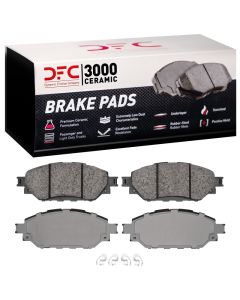 DFC 16-25 Toyota Hilux (Mexico) Front 3000 Ceramic Brake Pads - 1310-2058-00