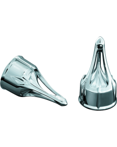Chrome Kuryakyn Roman Axle Caps - Model 1225