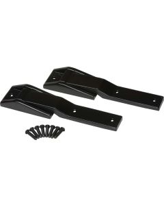 Jeep Wrangler TJ Tailgate Hinges - Black Powdercoat
