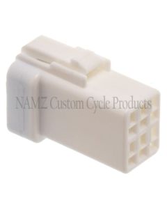 NAMZ JST 6-Position Female Connector Receptacle w/Wire Seal (HD 69201162) - NJST-06R