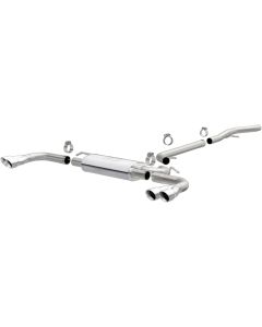 MagnaFlow 15-17 GMC Terrain V6 3.6L 409SS Cat-Back Exhaust Quad Split Rear with 3in Polished Tips - 19114