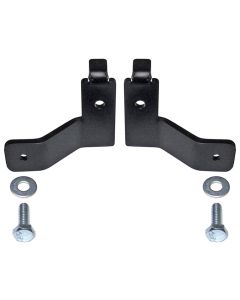 RockJock JK Brake Line Relocation Bracket Kit Front - CE-9807FBLBK