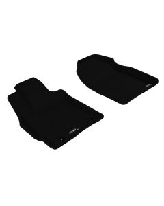 3D MAXpider 2007-2012 Mazda CX-7 Kagu 1st Row Floormat - Black - L1MZ01611509