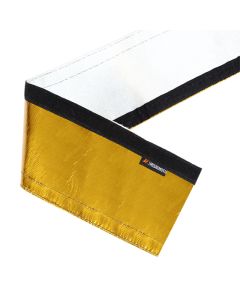 Gold Heat Shielding Sleeve - Mishimoto 1/2x36