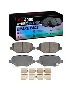 DFC 09-14 Dodge Journey Rear 4000 HybriDynamic Brake Pads and Hardware Kit - 4000-1719-02