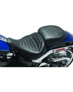 Mustang 11-13 Harley Blackline, 12-17 Slim,Slim S Wide Tripper Passenger Seat - Black - 76761