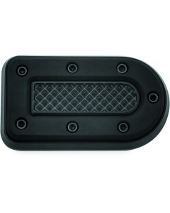 Kuryakyn Satin Black Brake Pedal - Heavy Industry 7038