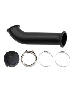 Wehrli 04.5-07 Dodge Ram Cummins 4in Down Pipe - w/High Mount S400 Turbo & 2nd Gen Manifold - WCF100262