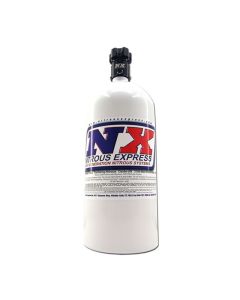Nitrous Express 10lb Bottle w/Lightning 500 Valve -6 Bottle Nipple (6.89  DIA. X 20.19  TALL) - 11100-6