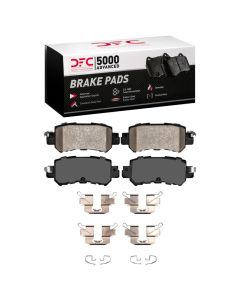 DFC 13-18 Mazda CX-3 Rear 5000 Advanced Ceramic Brake Pads and Hardware Kit - 1551-1624-01