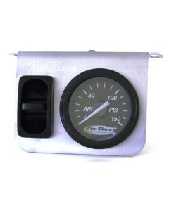 Ridetech Single Analog Control Panel w/ Electrical Pneumatic Switch - 31191500