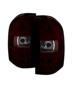 xTune GMC Sierra 07-13 OEM Tail Lights Dark Red ALT-JH-CSIL07-OE-RSM - 9033100