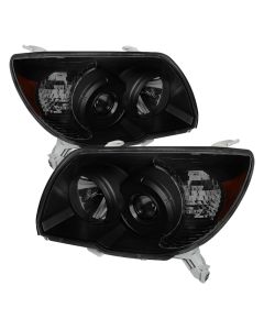 xTune Toyota 4Runner 06-09 Crystal Headlights Black Smoked HD-JH-T4R06-AM-BSM - 9033421