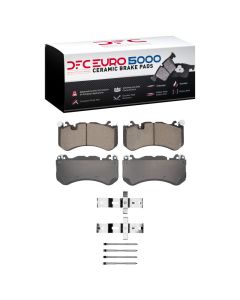 DFC 07-25 Audi RS7 Front Euro 5000 Ceramic Brake Pads and Hardware Kit - 1600-1291-01
