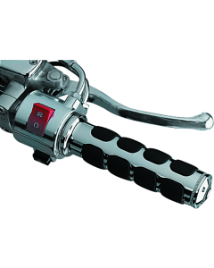 Kuryakyn ISO Grips Metric Chrome - 6190 | Sleek Comfort
