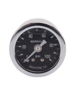 Russell Performance 100 psi fuel pressure gauge (Liquid-filled) - 650340