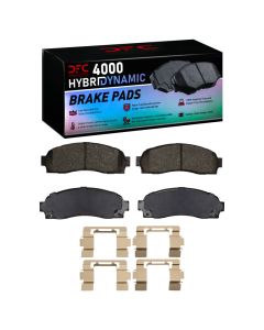 DFC 02-12 Chevrolet Equinox Front 4000 HybriDynamic Brake Pads and Hardware Kit - 4000-0833-01