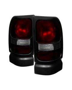 Red Smoked Tail Lights for Dodge Ram 1500 94-01