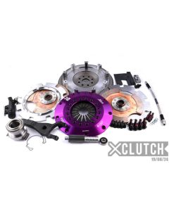 XClutch 97-01 Toyota Mark II Tourer V 2.5L 8in Twin Solid Ceramic Clutch Kit - XKTY20530-2E