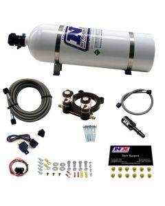 Nitrous Express Ford 2.3L Ecoboost Nitrous Plate Kit w/15lb Bottle - 20954-15
