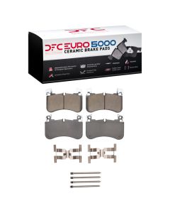DFC 18-24 Land Rover Defender 110 Front Euro 5000 Ceramic Brake Pads and Hardware Kit - 1600-2184-01