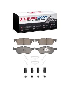 DFC 17-20 Jaguar F-Pace Front Euro 5000 Ceramic Brake Pads and Hardware Kit - 1600-1838-11
