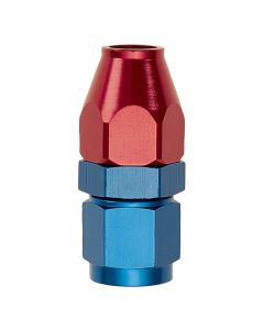 Russell Performance Red/Blue -8 AN Female Swivel to 1/2in Aluminum Tube - 639220
