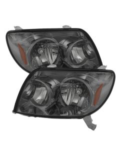 xTune Toyota 4Runner 03-05 Crystal Headlights Smoke HD-JH-T4R03-AM-SM - 9023569