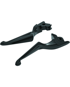 Gloss Black Kuryakyn Boss Blades Lever Set 14-16 Touring
