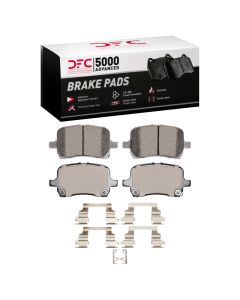 DFC 04-12 Chevrolet Malibu Front 5000 Advanced Ceramic Brake Pads and Hardware Kit - 1552-1028-01
