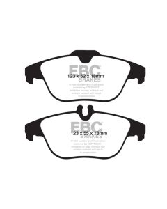 EBC 12-14 Mercedes-Benz C250 (W204) 1.8 Turbo Greenstuff Rear Brake Pads - DP21990