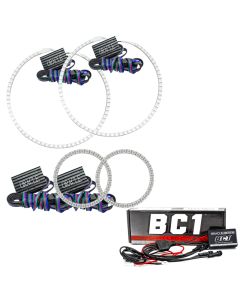 Oracle BMW 1 Series 06-11 Halo Kit - ColorSHIFT w/ BC1 Controller - 2630-335