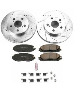 Power Stop 16-18 Toyota Prius Front Z23 Evolution Sport Brake Kit - K7701