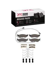 DFC 18-20 Coachmen Mirada Select Rear 5000 Advanced Semi Metallic Brake Pads and Hardware Kit - 1551-1066-21