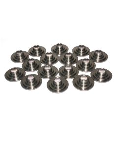 COMP Cams Titanium Valve Spring Retainers, Tri-Super L Series, 1.600" Diameter, Natural Finish, Fits High-Performance Engines - 735-16