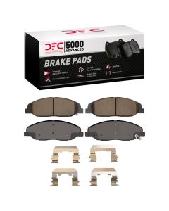 DFC 08-14 Cadillac CTS Front 5000 Advanced Ceramic Brake Pads and Hardware Kit - 1551-1332-01