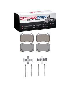 DFC 18-25 Dodge Durango Rear Euro 5000 Ceramic Brake Pads and Hardware Kit - 1600-1053-03