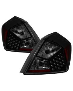 xTune Nissan Altima 07-12 Sedan LED Tail Lights - Black Smoked ALT-JH-NA07-4D-LED-BSM - 9039508