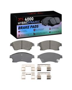 DFC 11-17 Chevrolet Sonic (USA/Canada) Front 4000 HybriDynamic Brake Pads and Hardware Kit - 4000-1522-01