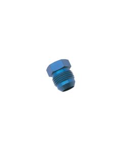 Russell Performance -6 AN Flare Plug (Blue) - 660190
