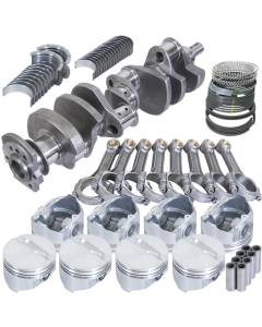 Eagle Chevy LT1350 1Pc 3.750in Crank 5.700in I-Beam Rods -7cc 4.060in Pistons Rotating Assembly - 13055L060