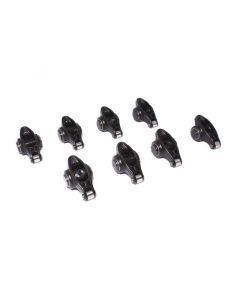 COMP Cams 1.6 Ratio Rocker Arms FS/FW 7/16 Stud Ultra Series Steel Black Finish for Small Block Chevy 1955-1986 - 1632-8