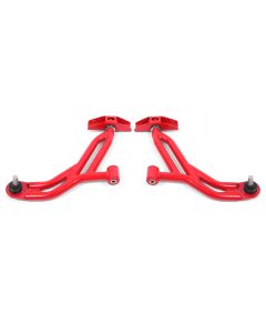 Red Non-Adjustable Lower A-Arms for 05-14 Mustang
