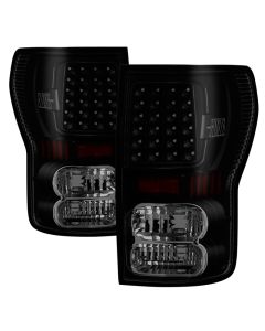 xTune Toyota Tundra 07-13 LED Tail Lights Black Smoke ALT-ON-TTU07-LED-BSM - 5081186