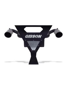 Gibson 16-17 Yamaha YXZ1000R Base 2.25in Dual Exhaust - Black Ceramic - 98030