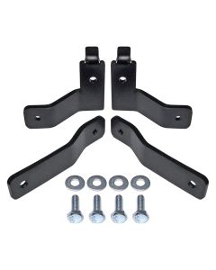 RockJock JK Brake Line Relocation Bracket Kit - CE-9807BLBK