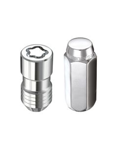 McGard SplineDrive Tuner 23-PC Jeep JL Install Kit w/Locks & Tool (Cone) M14X1.5 / 22m Hex - Chrome - 84585