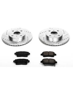Power Stop 01-05 Toyota Echo Front Z23 Evolution Sport Brake Kit - K821