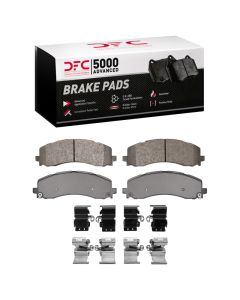 DFC 19-25 Ram 3500 Rear 5000 Advanced Semi Metallic Brake Pads and Hardware Kit - 1551-2225-01